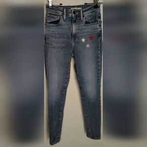 Levi's Premium Big E 721 High Rise Skinny Red Tab Women's Jeans Size 26